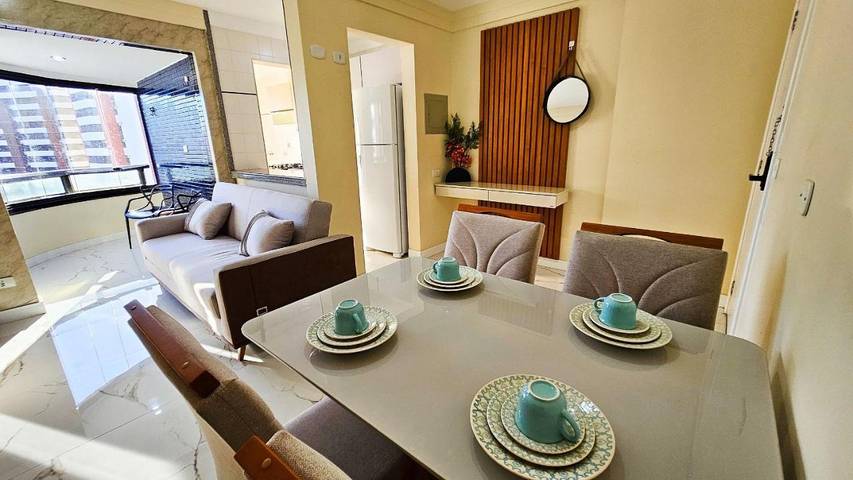 Casas e apartamentos de temporada para 4 pessoas, com vista e piscina e ainda balcão em Jardins
