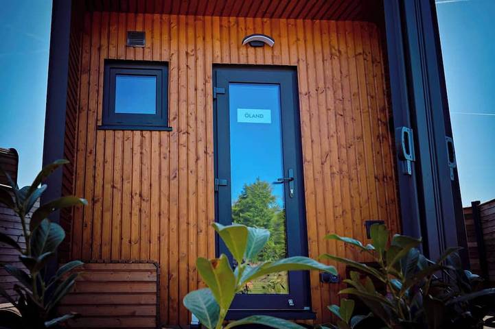 Tiny House (Pod) Ronja #18 am Bärwalder See – Skan-Park in Bärwalder See, Boxberg (Oberlausitz)