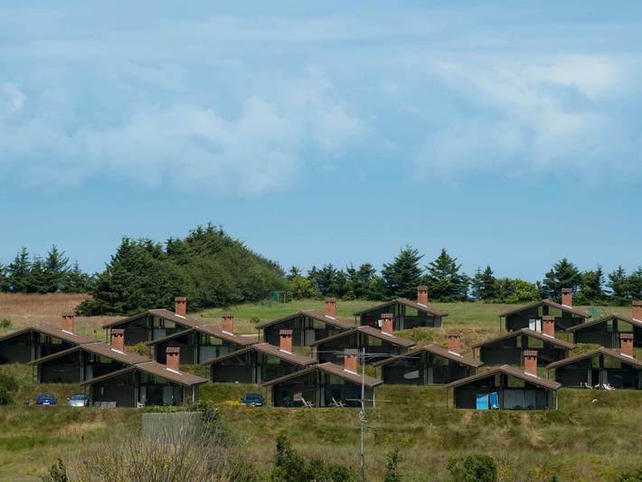 6 Personen Ferienhaus auf einem Ferienpark Hanstholm in Vigsø, Dänemark an der Nordsee