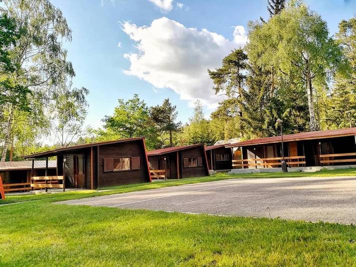 Camping für 4 Personen, mit Ausblick und Garten in der Böhmische Schweiz