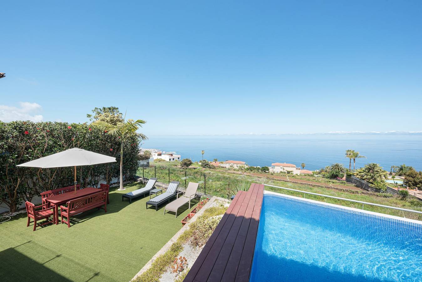 Maison de vacances 'Casa Santa Úrsula' avec vue sur la mer, piscine, Wi-Fi et jardin in Santa Úrsula, Tenerife du Nord