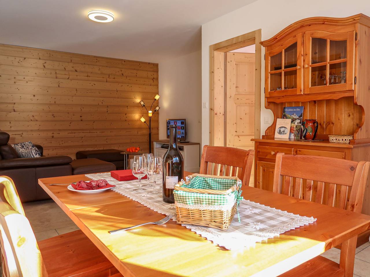 Ganze Wohnung, Chalet Molignon in Evolène, Walliser Alpen