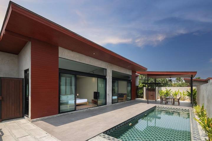 Resort para 3 personas, con jardín y vistas además de piscina para niños y piscina - 1