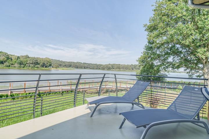 Location de vacances pour 6 personnes, avec terrasse ainsi que jardin et jacuzzi dans Réservoir de Bouzey - 4
