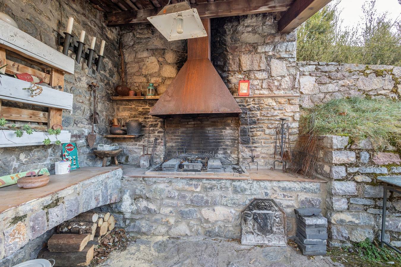 Casa Rural 'El Bac' con vistas a la montaña, terraza y jardín privados in Castellar de Nuch, Pirineo Catalan