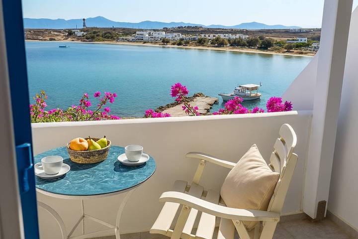 B&b per 2 persone, con Vista oceano e Giardino in Paros
