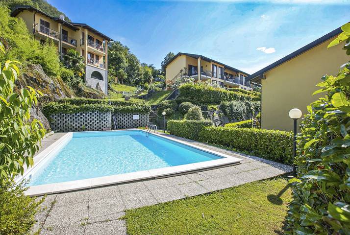 Ferienwohnung für 3 Personen, mit Balkon und Terrasse sowie Garten und Pool in Lago Maggiore (Lombardei) - 2