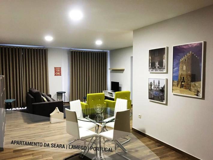 Apartamento de férias para 4 pessoas, com Terraço em Município de Lamego