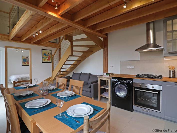 Appartement de vacances pour 6 personnes, avec sauna et terrasse ainsi que jardin et piscine dans Orne - 4