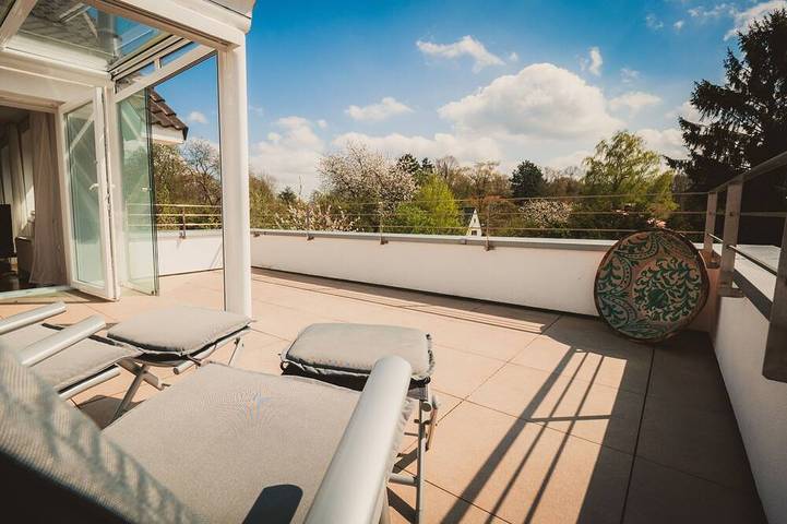 Ferienhaus für 4 Personen, mit Balkon und Garten in Lübeck