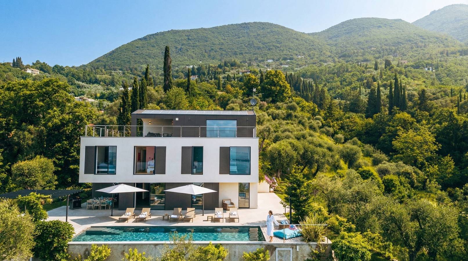 Villa Dolce Vista in Gardone Riviera, Gardasee-Berge