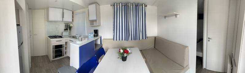 Bungalow für 4 Personen, mit Terrasse an der Costa Verde