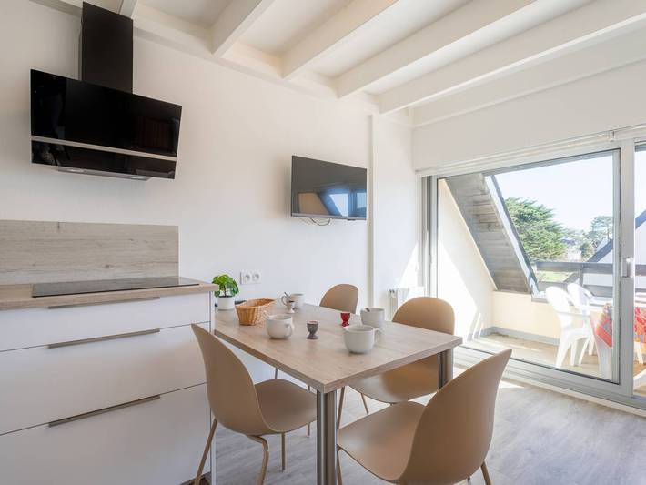 Gîte pour 4 personnes, avec balcon dans Plage de Beaumer - 3