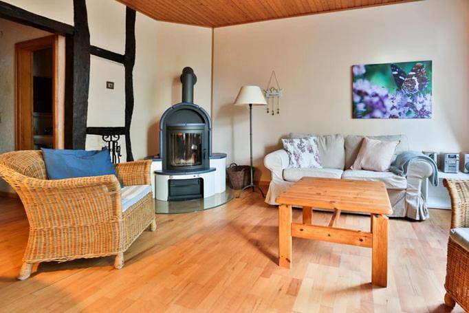 Ferienwohnung für 4 Personen, mit Sauna in Bösdorf