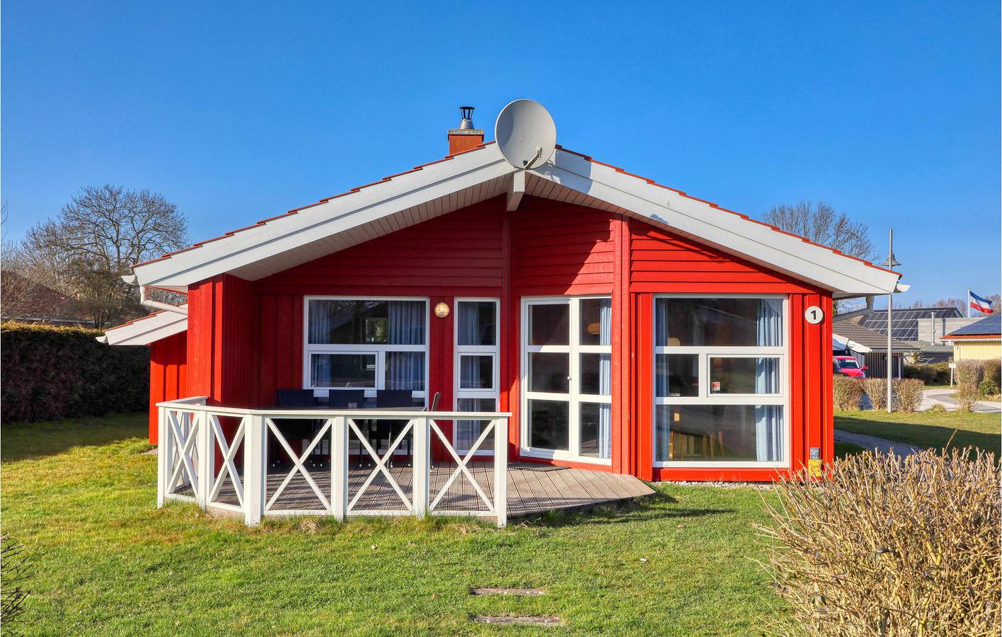 Appartement am Strand mit Parkplatz, Terrasse & WiFi in Schönhagen, Brodersby