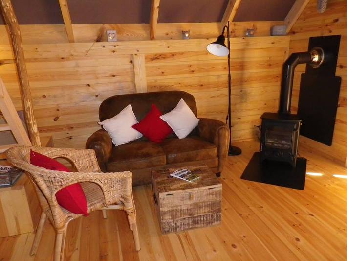Gîtes de France® - Cabane de la Caroline in Saint-François-en-Terre-de-Caux, Région du Havre