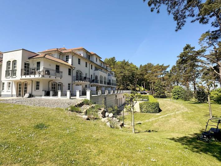 Ferienwohnung für 3 Personen, mit Balkon und Terrasse sowie Sauna und Ausblick in Baabe - 3