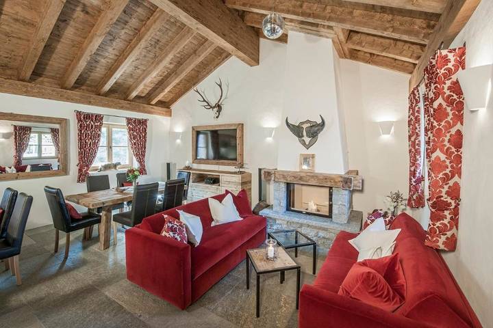 Hotel für 2 Personen, mit Balkon und Terrasse sowie Garten und Sauna in Celerina