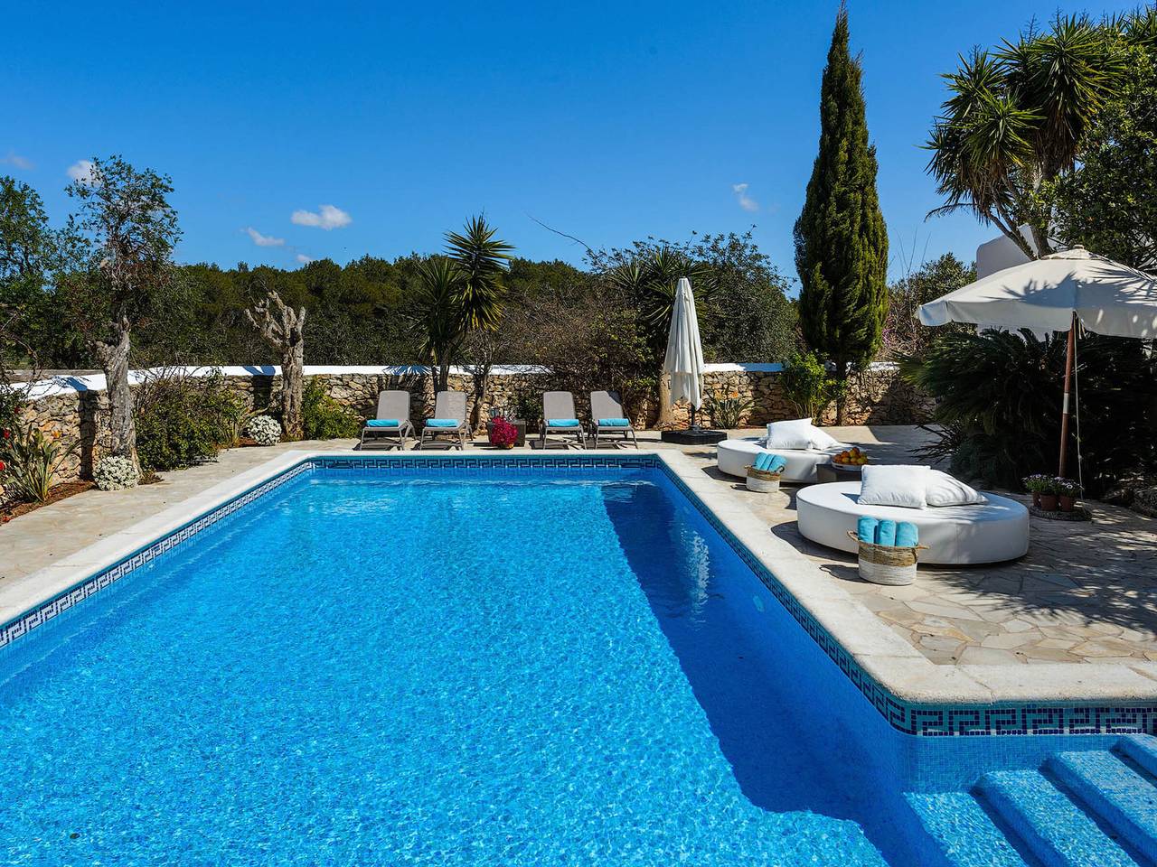 Villa with pool, Ac and parking - 10 guests in Ibiza (Municipality), Coast of Ibiza