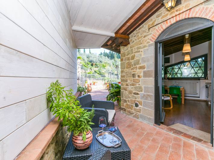 Gîte pour 4 personnes, avec jardin ainsi que vue et balcon à Greve In Chianti - 4