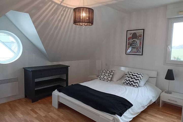 The holiday house in Trégunc, Quimper region
