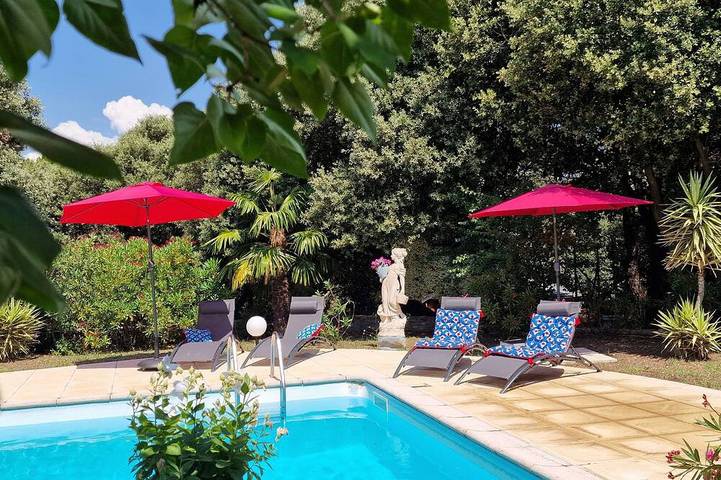 Ferienhaus in Montolieu, 15 Minuten von Carcassonne - Schwimmbad in Montolieu, Carcassonne und Umgebung