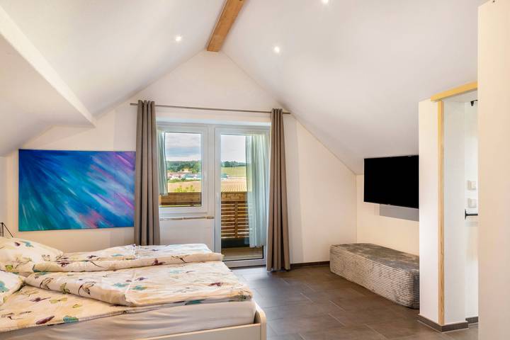 Ferienwohnung für 4 Personen, mit Balkon und Garten in Bad Griesbach