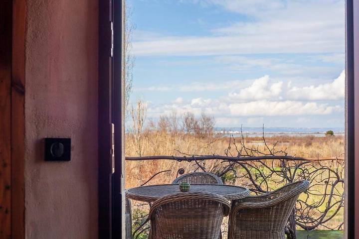 Appartement de vacances pour 2 personnes, avec vue ainsi que vue sur le lac et balcon