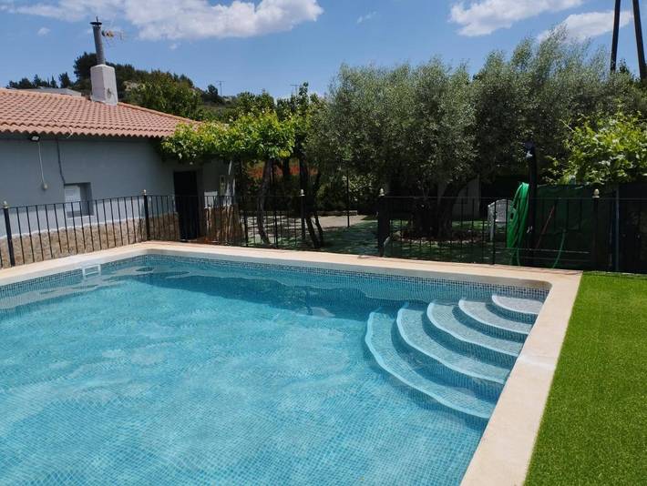 Casa rural para 12 personas, con vistas además de jardín y piscina, Se admiten mascotas en Moratalla - 3