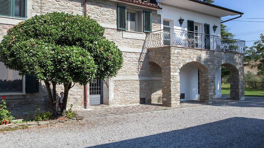 Apartament wakacyjny dla 6 osób, z ogród i taras oraz basen w Prowincja Forlì-Cesena