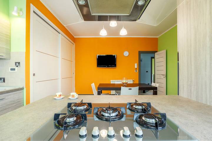 Apartamento entero, Apartamento 'Guest House Conca D'Oro' con balcón, Wi-Fi y aire acondicionado in Palermo, Provincia de Palermo