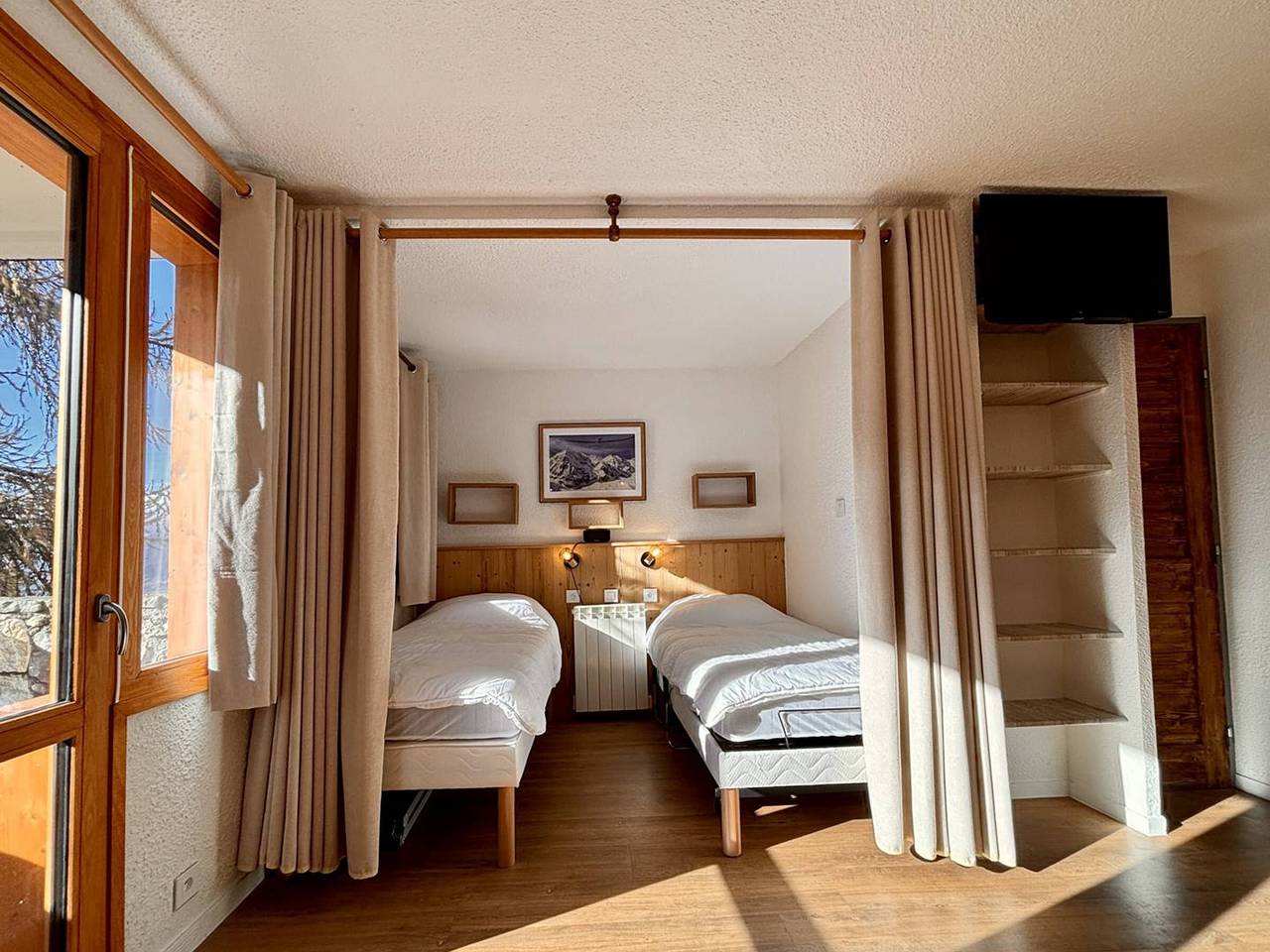 Estudio entero, Estudio accesible 4 pers, balcón suroeste, mascotas permitidas in La Plagne, Bellentre