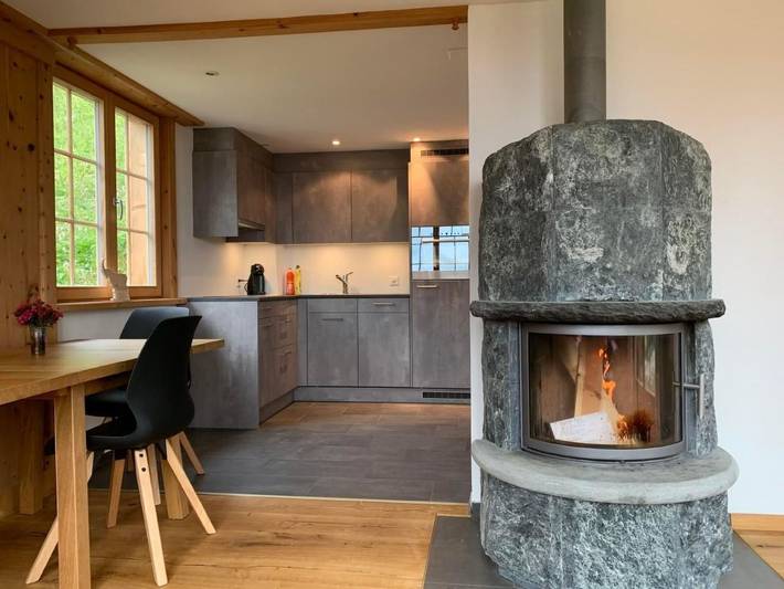 Neuwertiges 2-Zi-Ferienchalet (55m2) in Monstein, Davos