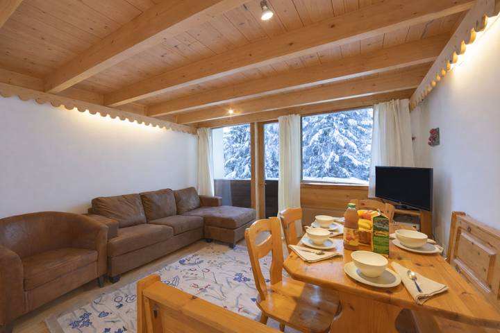 Chalet voor 4 personen, met balkon, kindvriendelijk in Chamonix