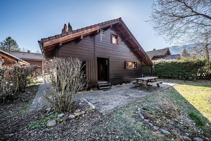 Chalet pour 8 personnes, avec jardin