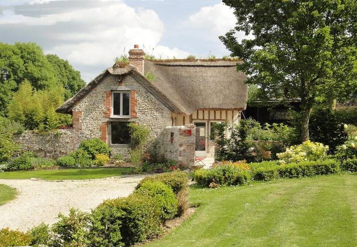 Maison de vacances pour 5 personnes, avec Terrasse ainsi que Jardin et Vue à Gonneville-sur-Honfleur