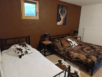 Chambre d’hôte pour 2 personnes, avec terrasse et vue à Saint-Véran