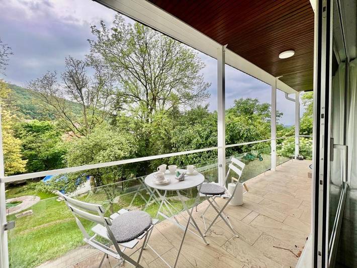 Ferienwohnung für 4 Personen, mit Ausblick und Garten in Bovenden