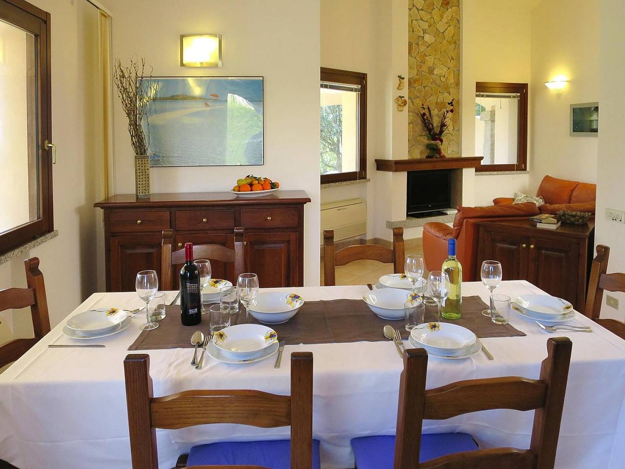 Villa an der Costa Rei am Sandstrand in Costa Rei, Muravera