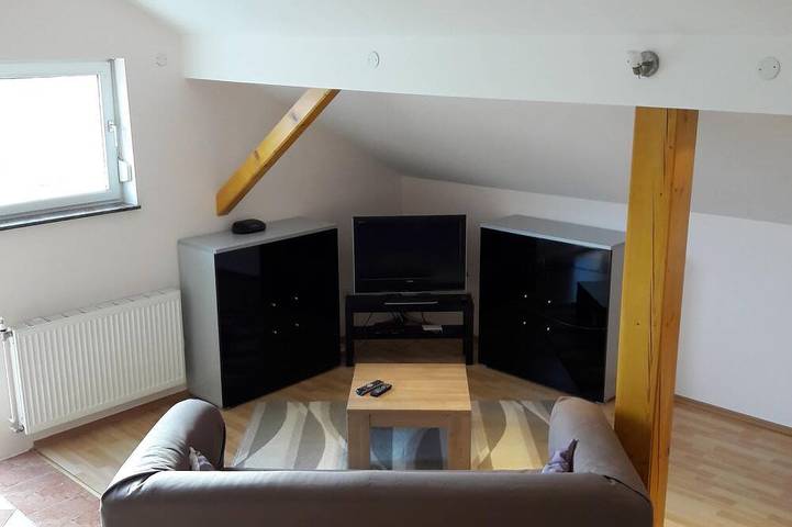 Ferienwohnung für 4 Personen, mit Balkon und Garten