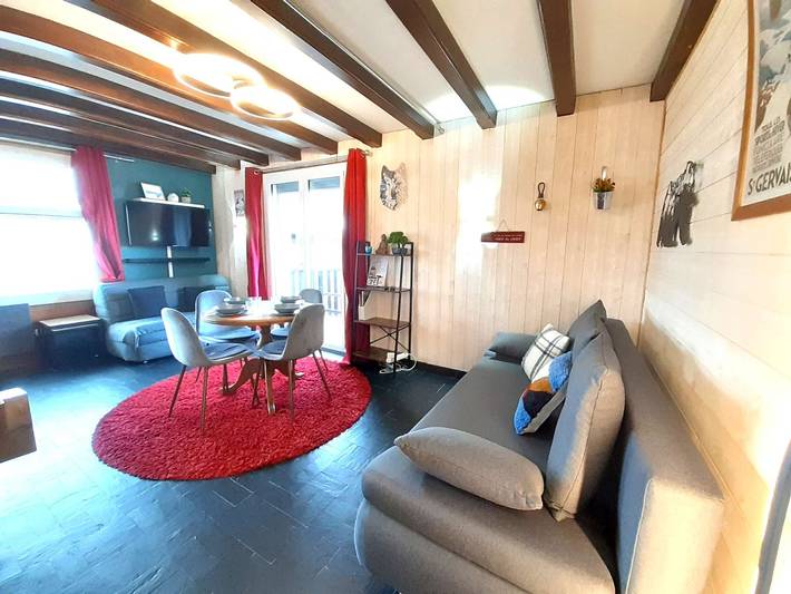 Studio pour 4 personnes, avec balcon à Saint-Lary-Soulan