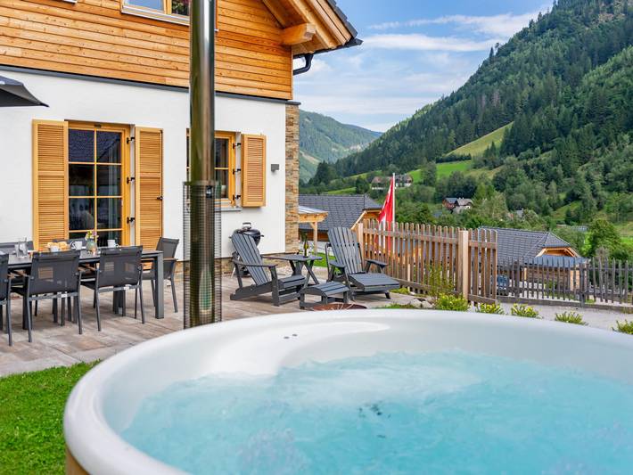 Hütte m. Sauna u. Hottub in Nähe des Skilifts in Rottenmanner und Wölzer Tauern, Irdning-Donnersbachtal