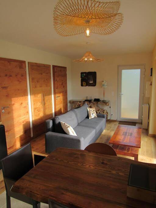 Gîte pour 3 personnes, avec vue ainsi que jardin et terrasse à Dabo - 4