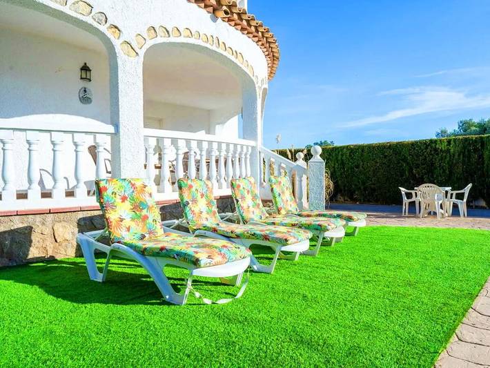 Casa rural para 12 personas, con piscina y jardín en Montroig - 3