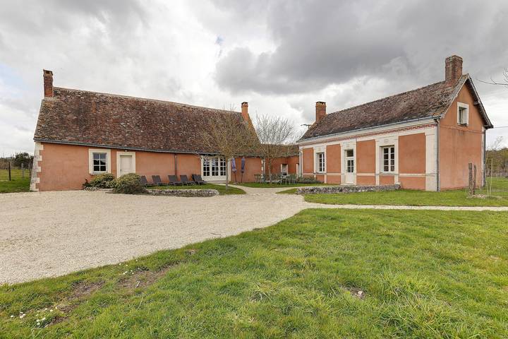 Holiday rental for 14 people, with garden and lake view in Indre-et-Loire