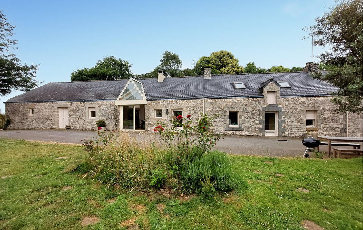 Charmante Wohnung mit Garten in der Nähe von Silfiac Zentrum in Silfiac, Pontivy und Umgebung