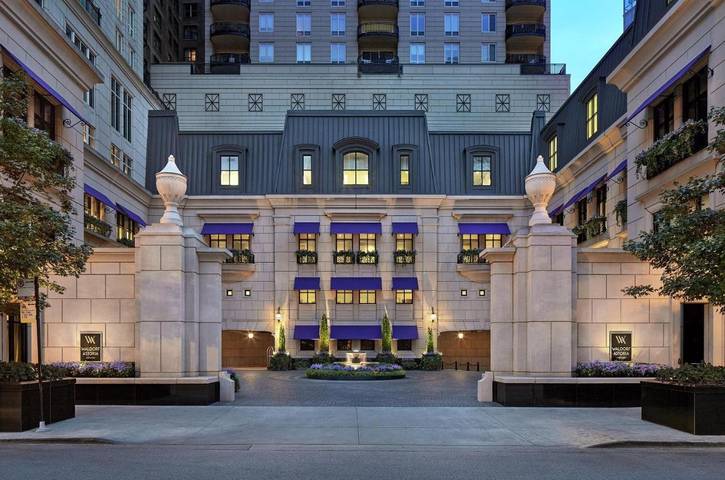 Hôtel pour 4 personnes, avec terrasse et jacuzzi ainsi que piscine et sauna à Chicago