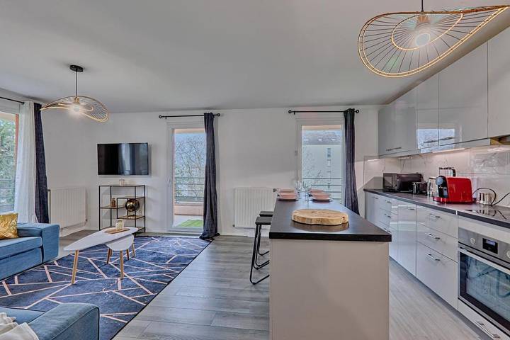 Gîte pour 5 personnes, avec balcon à Villiers-le-Bel - 4