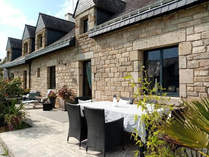Chambre d’hôte pour 4 personnes, avec Terrasse et Jardin à Ploemeur