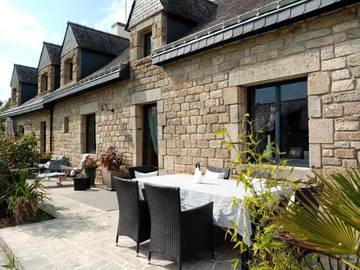 Chambre d’hôte pour 4 personnes, avec jardin à Ploemeur